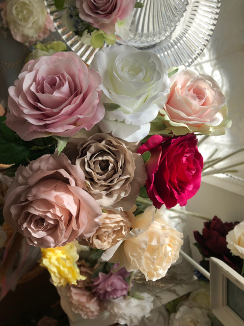 今回使うお花ローズです 今回使うお花ローズです