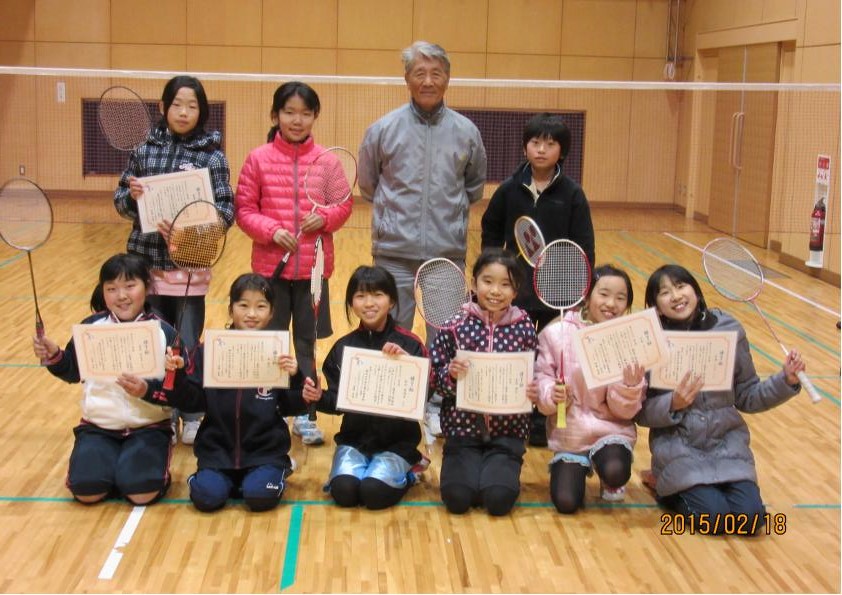 みんなラリーが続くようになって みんなラリーが続くようになって